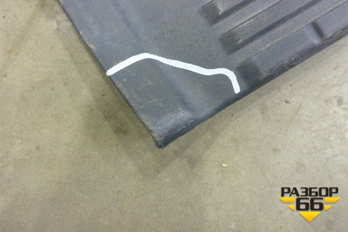 Накладка заднего бампера (до 2012г) (5216260040) для Toyota Land Cruiser (200) с 2008г (Ленд Крузер)