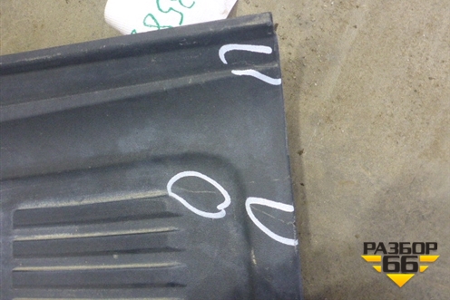 Накладка заднего бампера (до 2012г) (5216260040) для Toyota Land Cruiser (200) с 2008г (Ленд Крузер)