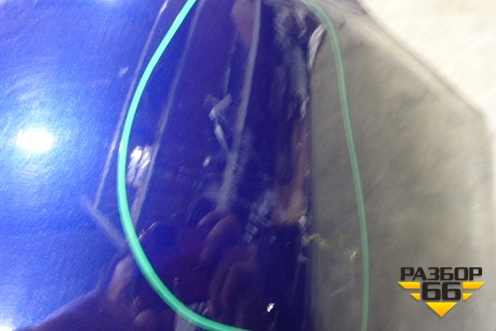 Бампер задний (под парктроник) для Nissan Almera G15 с 2012г (Альмера Г15)