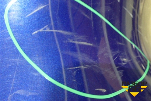 Бампер задний (под парктроник) для Nissan Almera G15 с 2012г (Альмера Г15)