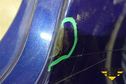 Бампер задний (под парктроник) для Nissan Almera G15 с 2012г (Альмера Г15)