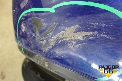 Бампер задний (под парктроник) для Nissan Almera G15 с 2012г (Альмера Г15)