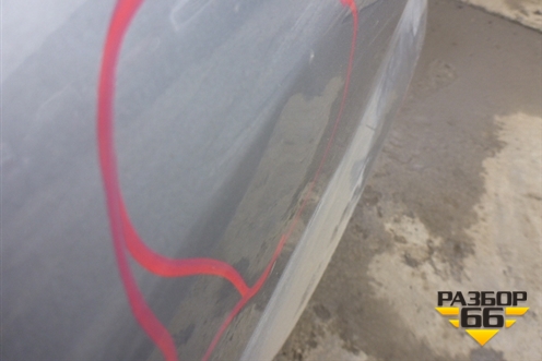 Крыло заднее левое (3х дверный кузов) для Fiat Grande Punto с 2005г (Гранде Пунто)