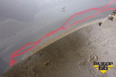 Крыло заднее левое (3х дверный кузов) для Fiat Grande Punto с 2005г (Гранде Пунто)