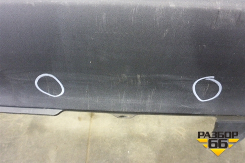 Бампер задний (до 2015 под парктроник) (5215942190) для Toyota Rav-4 с 2012-2019г (Рав 4)