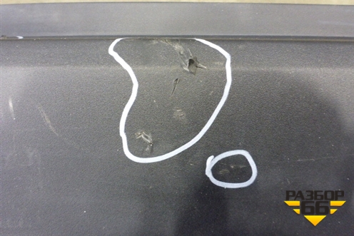 Бампер задний (до 2015 под парктроник) (5215942190) для Toyota Rav-4 с 2012-2019г (Рав 4)