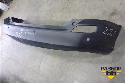 Бампер задний (до 2015 под парктроник) (5215942190) для Toyota Rav-4 с 2012-2019г (Рав 4)