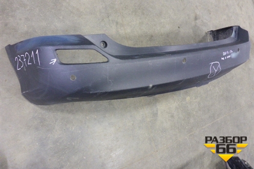 Бампер задний (до 2015 под парктроник) (5215942190) для Toyota Rav-4 с 2012-2019г (Рав 4)