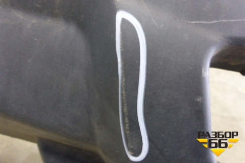 Бампер задний (85022JU14H) для Nissan X-Trail (Т31) с 2007-2014г (Хтраил)