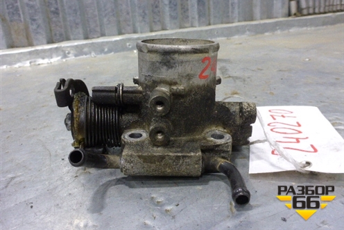 Заслонка дроссельная механическая (1.0л G4HE) для Kia Picanto с 2005-2011г (Пиканто 1)