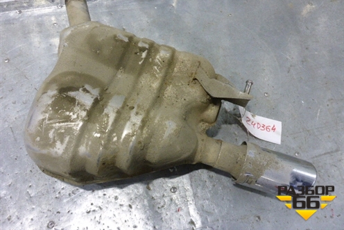 Глушитель  левый задняя часть для Audi A5/S5 с 2007-2016г (А5/С5)