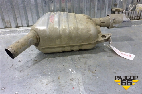 Глушитель  левый задняя часть для Audi A5/S5 с 2007-2016г (А5/С5)