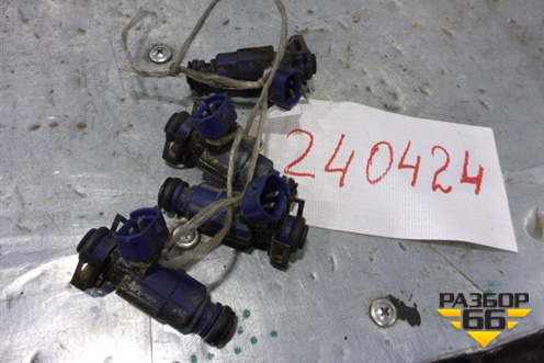 Форсунка инжекторная электрическая (1.0л G4HE) (9260930017) для Kia Picanto с 2005-2011г (Пиканто 1)