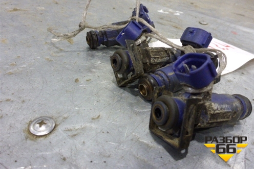 Форсунка инжекторная электрическая (1.0л G4HE) (9260930017) для Kia Picanto с 2005-2011г (Пиканто 1)