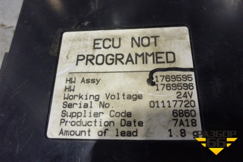 Блок электронный (управления светом) (1769595) для Scania 5 R Series с 2004-2016г