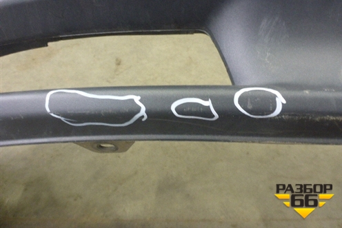 Бампер задний нижняя часть (до 2015г под парктроник) (71501T1GZZ00) для Honda CR-V(RM) с 2012г (ЦРВ СРВ) 