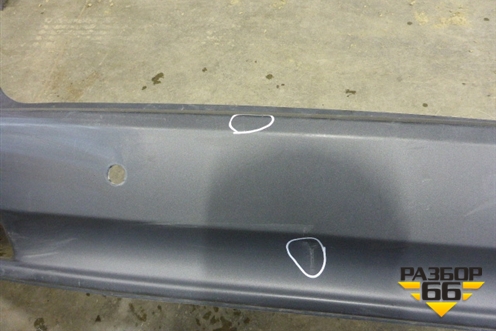 Бампер задний нижняя часть (до 2015г под парктроник) (71501T1GZZ00) для Honda CR-V(RM) с 2012г (ЦРВ СРВ) 