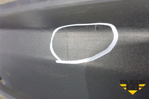 Бампер задний нижняя часть (до 2015г под парктроник) (71501T1GZZ00) для Honda CR-V(RM) с 2012г (ЦРВ СРВ) 