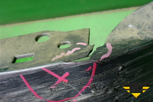 Бампер задний (после 2012г 3х дверный кузов под парктроник с юбкой) для Seat Ibiza с 2008-2017г (Ибица)