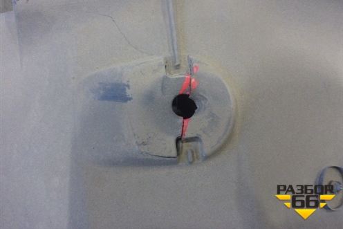 Защита антигравийная правая для Seat Ibiza с 2008-2017г (Ибица)