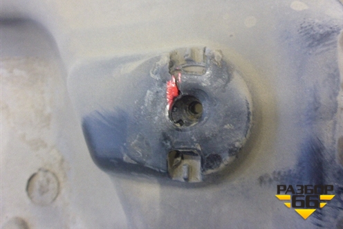 Защита антигравийная правая для Seat Ibiza с 2008-2017г (Ибица)