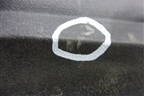 Накладка заднего бампера (до 2012г) (5216260040) для Toyota Land Cruiser (200) с 2008г (Ленд Крузер)