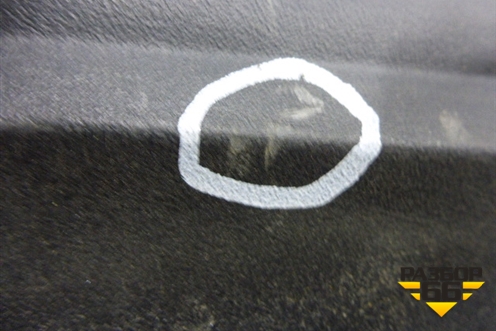 Накладка заднего бампера (до 2012г) (5216260040) для Toyota Land Cruiser (200) с 2008г (Ленд Крузер)