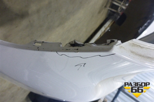 Бампер задний (под парктроник) (850223KN0H) для Nissan Pathfinder (R52R) с 2012-2020г (Патфиндер)