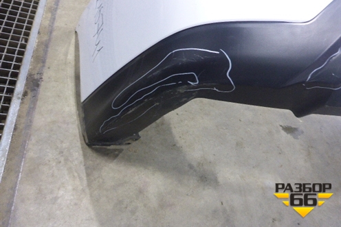 Бампер задний (под парктроник) (850223KN0H) для Nissan Pathfinder (R52R) с 2012-2020г (Патфиндер)