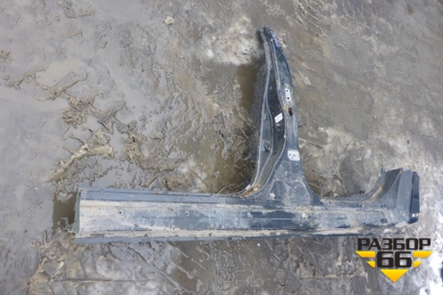 Порог со стойкой левый для Nissan Almera G15 с 2012г (Альмера Г15)