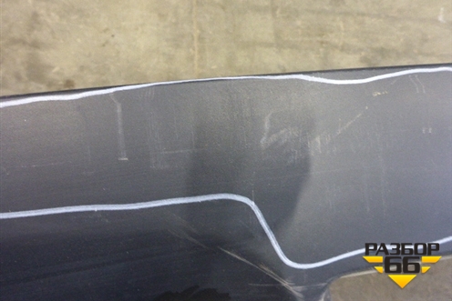 Юбка заднего бампера (до 2014г) (850B21KA1A) для Nissan Juke (F15) с 2010-2019г (Жук)