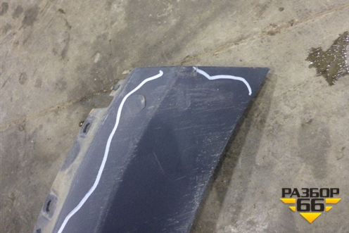 Бампер задний (после 2013г под парктроник) (95905513) для Chevrolet Captiva с 2011г (Каптива 1 рестаилинг)