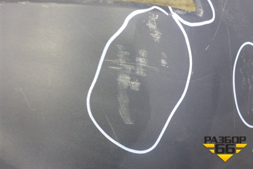 Бампер задний (после 2013г под парктроник) (95905513) для Chevrolet Captiva с 2011г (Каптива 1 рестаилинг)