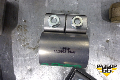 Насадка на глушитель (новая комплект) (18309806429) для Mini Countryman R60 с 2010г (Кантримен)