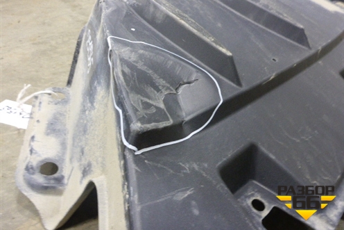 Защита антигравийная левая (задняя) (5872448031) для Lexus RX 300 c 2009-2015г (РХ)