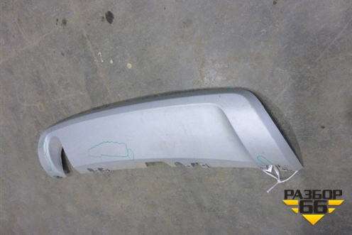 Накладка заднего бампера (850700171R) для Nissan Terrano с 2014г (Терано)