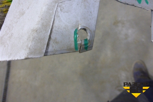 Накладка заднего бампера (850700171R) для Nissan Terrano с 2014г (Терано)