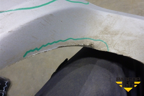 Накладка заднего бампера (850700171R) для Nissan Terrano с 2014г (Терано)