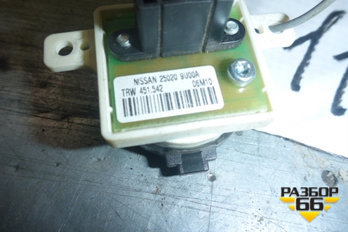 Индикатор ремней безопасности (250209U00A) для Nissan Note (Е11) с 2005-2013г (Нот)