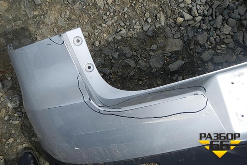 Бампер задний для Volkswagen Tiguan с 2011-2016г (Тигуан)