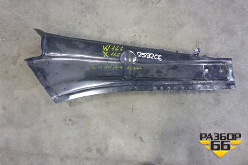 Лонжерон передний левый (новый СМ.ФОТО) (A1666200135) для Mercedes Benz ML-Klass W166 c 2011г (МЛ)