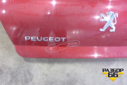 Крышка багажника для Peugeot 407 с 2004г
