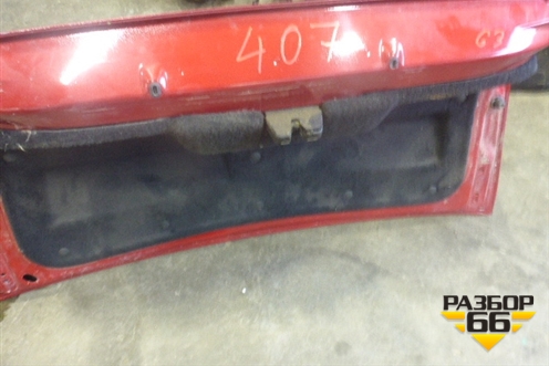 Крышка багажника для Peugeot 407 с 2004г