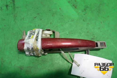 Ручка наружная двери задней правой (9653401580) для Peugeot 407 с 2004г