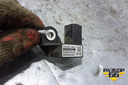 Датчик AIR BAG (9636982680) для Peugeot 407 с 2004г