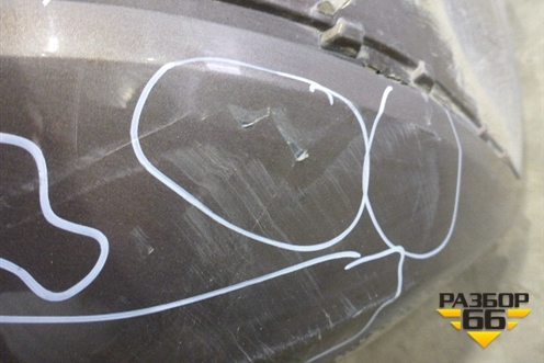 Бампер задний (до 2014г с накладкой) для BMW X3 F25 с 2010-2017г (Х3 Ф25)