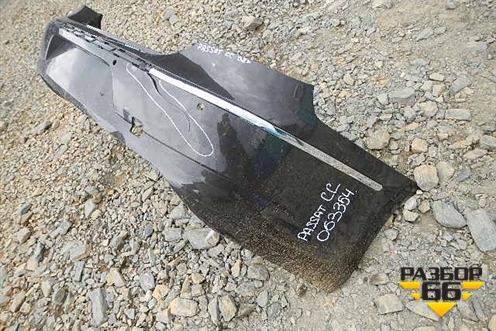 Бампер задний (без юбки после 2012г под парктроник) для Volkswagen Passat-CC с 2008г (Пассат ЦЦ)