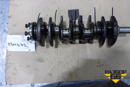 Коленвал (1.6л NFU10FX коренной-51.5 шатунный-45) для Peugeot Partner Tepee с 2008г (Партнер Типпи)