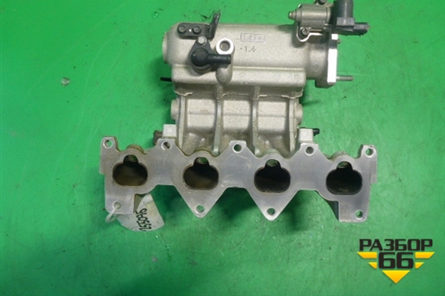 Коллектор впускной (1.4л G4EE) для Kia Rio с 2005-2011г (Рио 2)