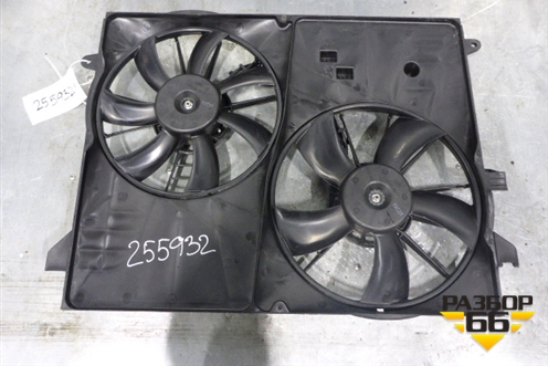 Вентилятор охлаждения радиатора (в сборе новый) (4805156) для Chevrolet Captiva с 2006-2011г (Каптива 1 до рестаилинг)